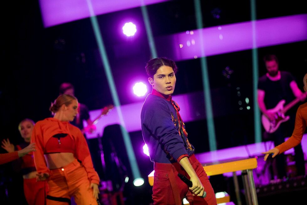 Vegard Bjørsmo (19) er ute av Stjernekamp.Foto: Julia Marie Naglestad, NRK