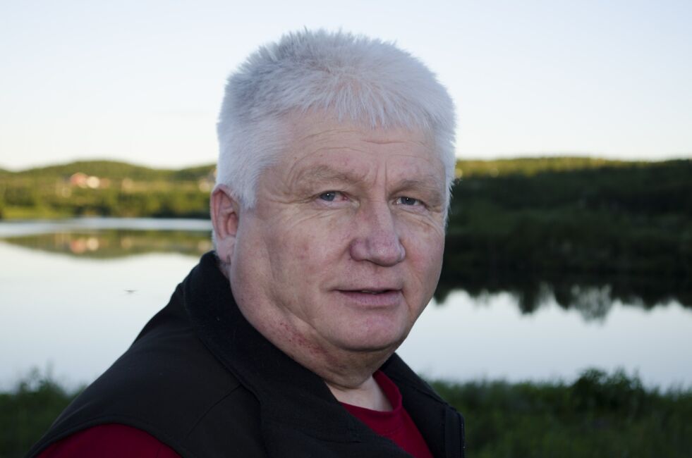 Árjas andrekandidat til Sametinget fra Ávjovárri, Klemet Klemetsen, med klar beskjed til FeFo.
 Foto: Árja