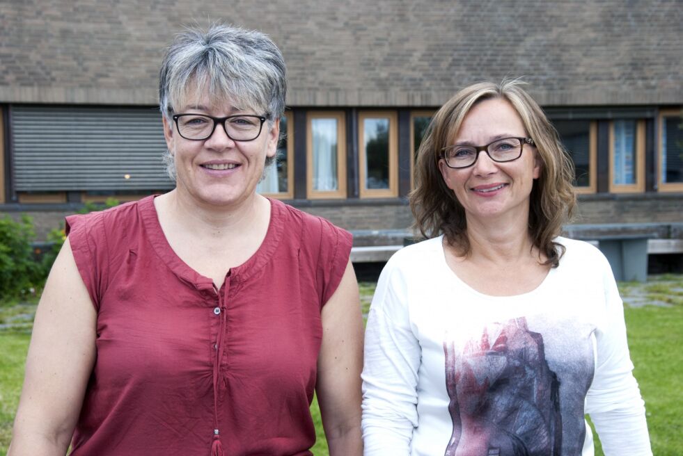 Rita Dahl og Tine Maggi Roska.
 Foto: Finnmark fylkeskommune