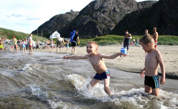 Sommer og sol i «Grensen»