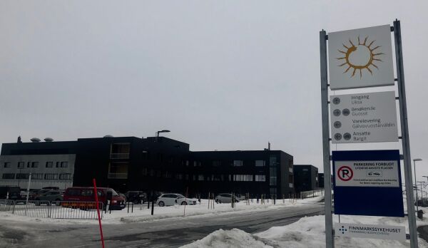 Covid-19-smittet innlagt på Kirkenes sykehus