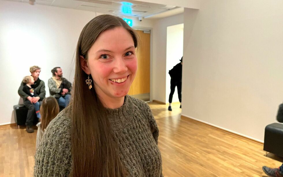 Anette Busk, som vi kjenner som Ersfjord-joikeren, har fått seg enda en viktig jobb.
 Foto: Elin M. Wersland