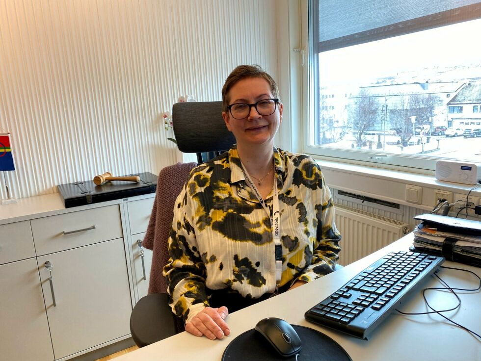 Lena Norum Bergeng (Ap) skal være ordfører i Sør-Varanger frem til høsten 2023, og hun beskriver seg som en jordnære type, som spesielt vil ha fokus på flere heltidsstillinger og flere fagarbeidere.
 Foto: Hallgeir Henriksen