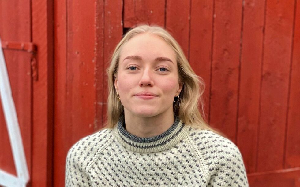 Emma Johanne Ingebrigtsen vil gjennom sin masteroppgave finne ut av hvordan kvinnelige fiskere opplever sin hverdag; i et veldig mannsdominert nordnorsk fiskerimiljø.
 Foto: Privat