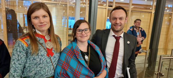 Gjenvalgt som Same-SVs leder