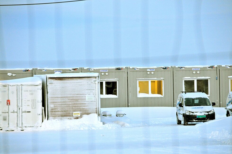 Ankomstsenter Finnmark, også kalt Vestleiren, skal gjøres om fra 600 til 350 sengeplasser.
 Foto: Hallgeir Henriksen