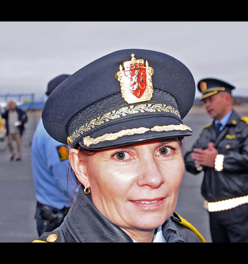 Politimester Ellen Katrine Hætta.
 Foto: Hallgeir Henriksen