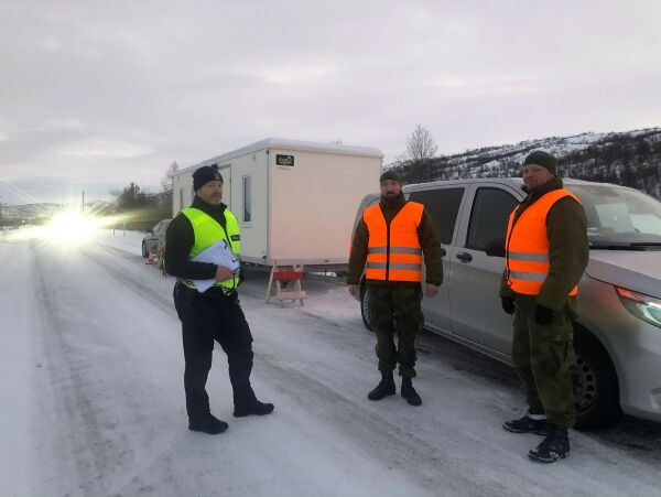 Nå er det militær kontroll 24/7 i Polmak