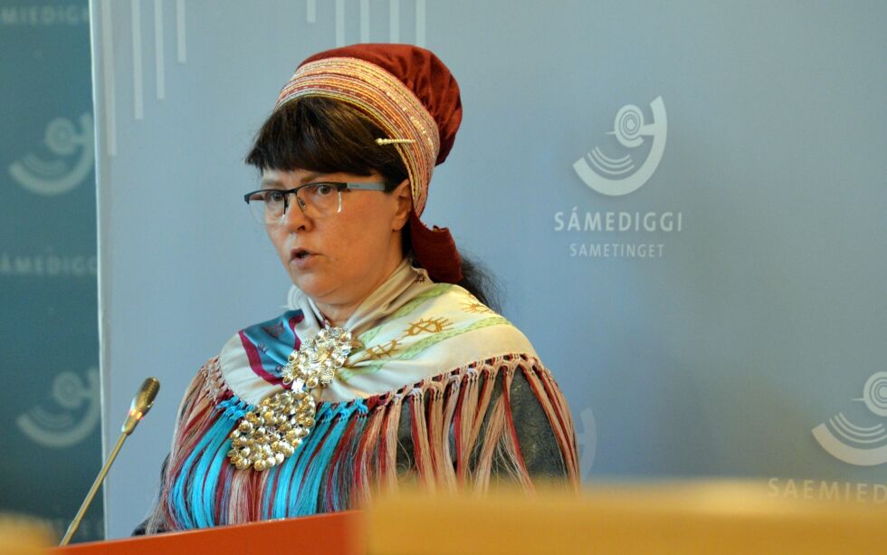 Berit Marie P. E. Eira fra Kautokeino.
 Foto: Steinar Solaas