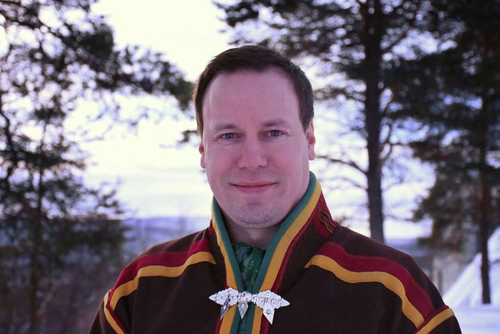 Po­li­tisk råd­gi­ver for same­tings­råd­et, Ei­rik Larsen fra NSR.
 Foto: Sametinget
