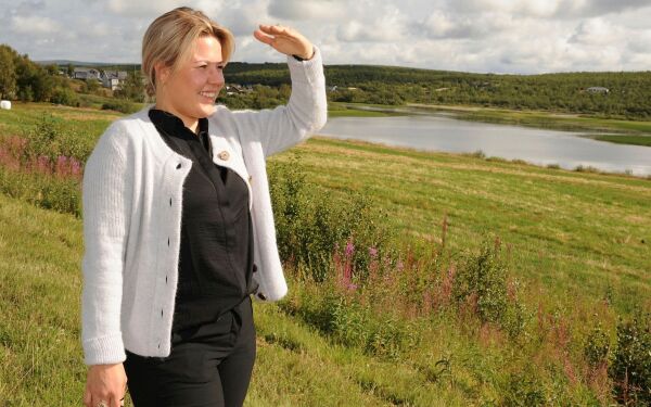 Starter på ny frisk i Kautokeino