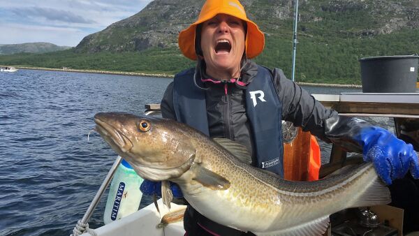 Vant med 8,31 kilos torsk