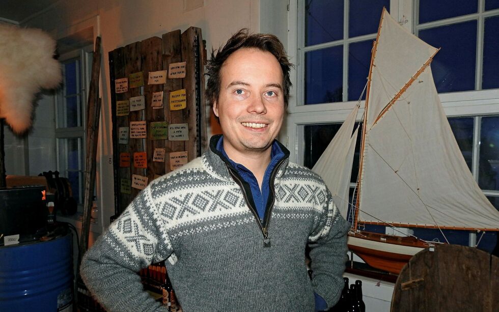 Juga Mikrobryggeri AS i Lakselv, med Alf Emil Paulsen i spissen, har søkt penger fra næringsfondet. Arkivfoto: Kristin Marie Ericsson