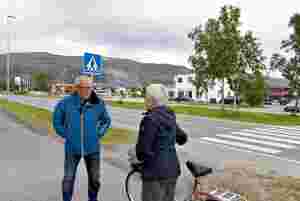 Stenger populær gangvei