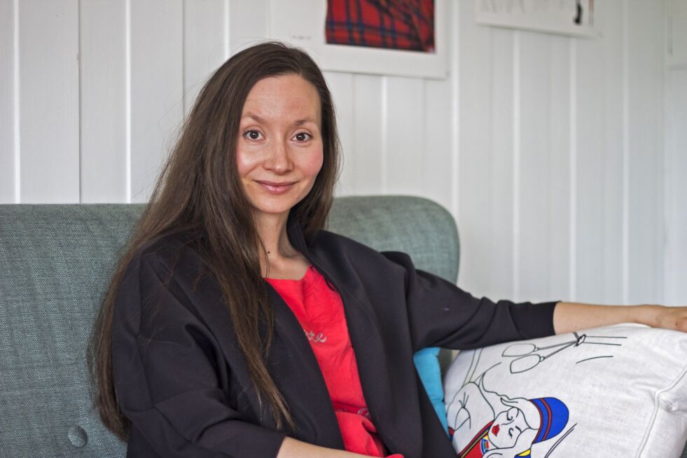 Ingá Márjá Sarre ser ingen grunn til å ikke følge skuespillerdrømmen.
 Foto: June Helén Bjørnback
