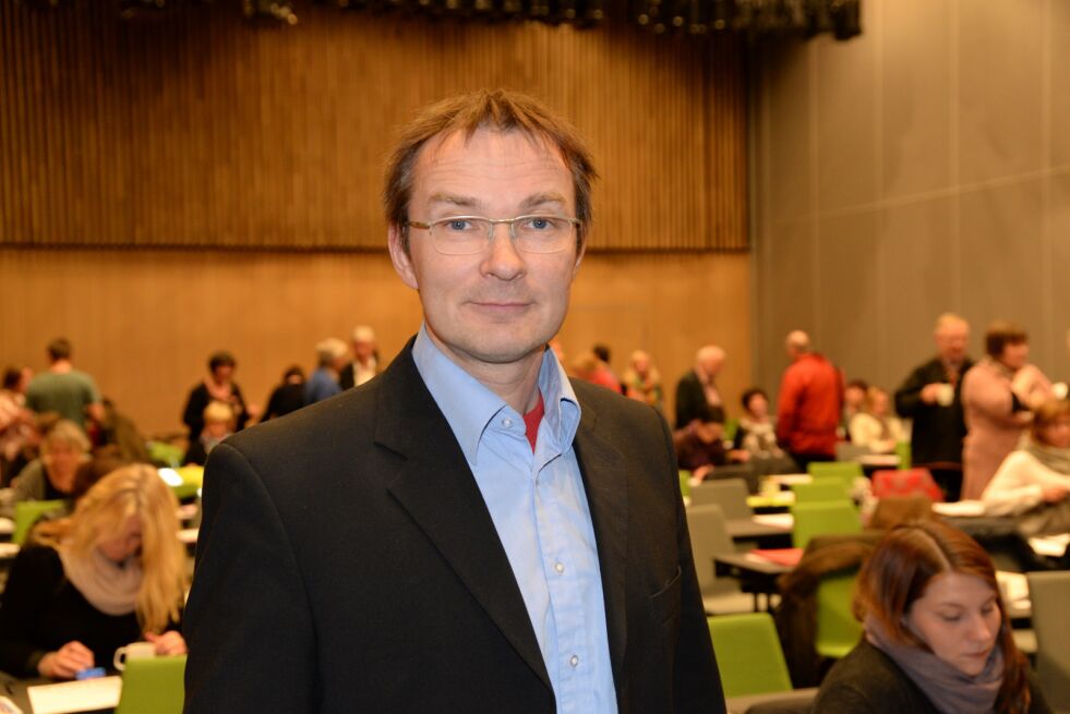 Amund Peder Teigmo er sjef for den nye Sámi klinihkka i Karasjok.
 Foto: Steinar Solaas