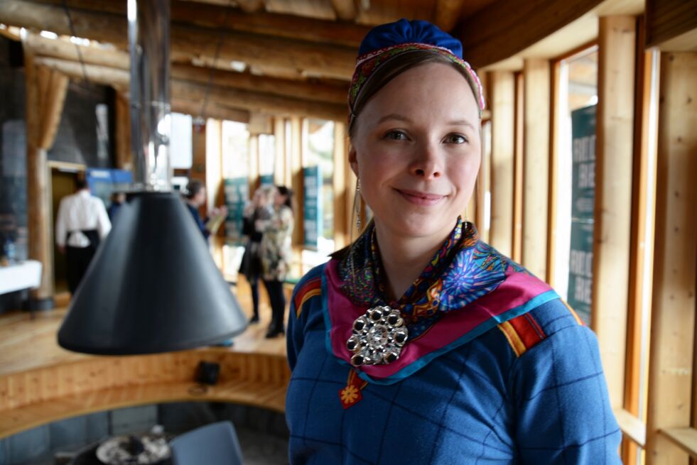 Sandra Márjá West er klar for sin første festival som leder.
 Foto: Steinar Solaas