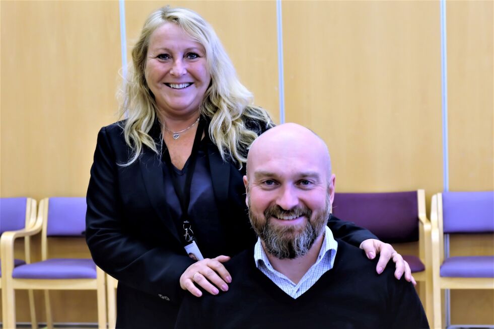Nå har fylkeskommunens nærings- og nordområdesjef, Hilde Johansen Mietinen fått John-Christian Lervik som assistent.
 Foto: Bjørn Hildonen