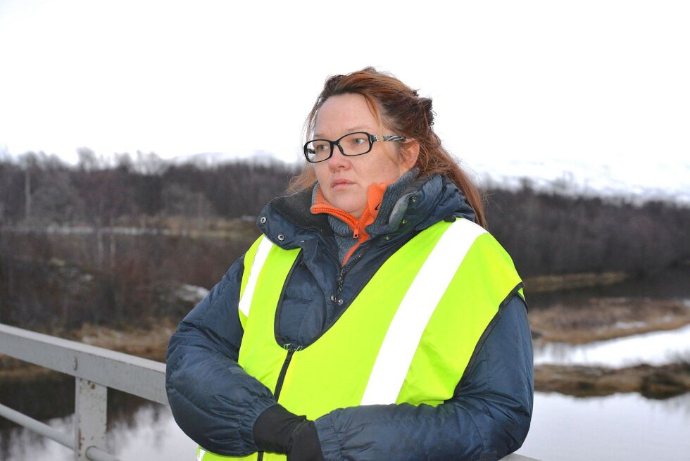 Merete G. Paulsen sluttet som myk trafikant der hun bor etter at hun gjentatte ganger måtte styre barnevogna i grøfta for å unngå påkjørsler. Foto: Sonja E. Andersen
 Foto: Sonja E. Andersen