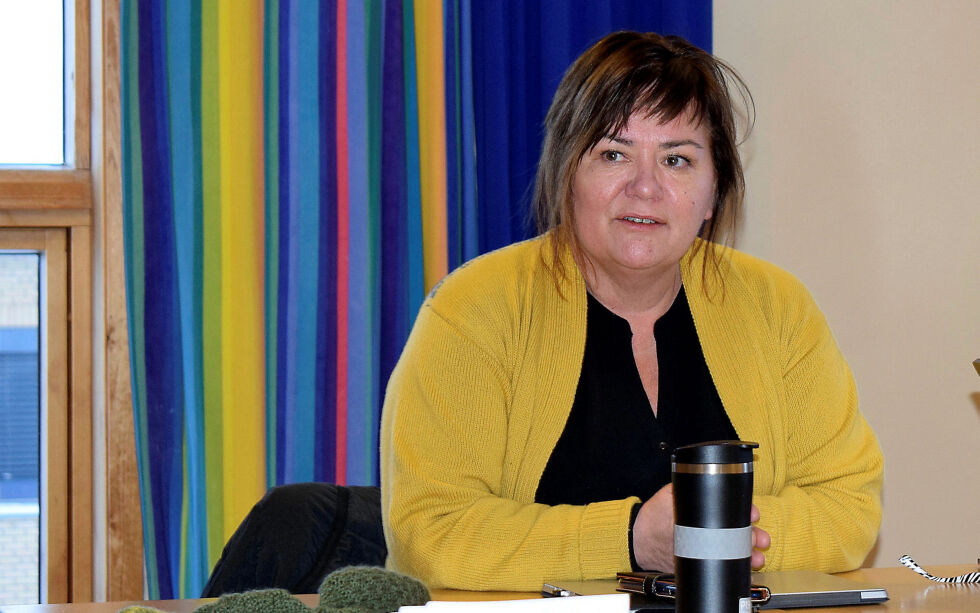 Mariann Wollmann Magga.
 Foto: Birgitte Wisur Olsen