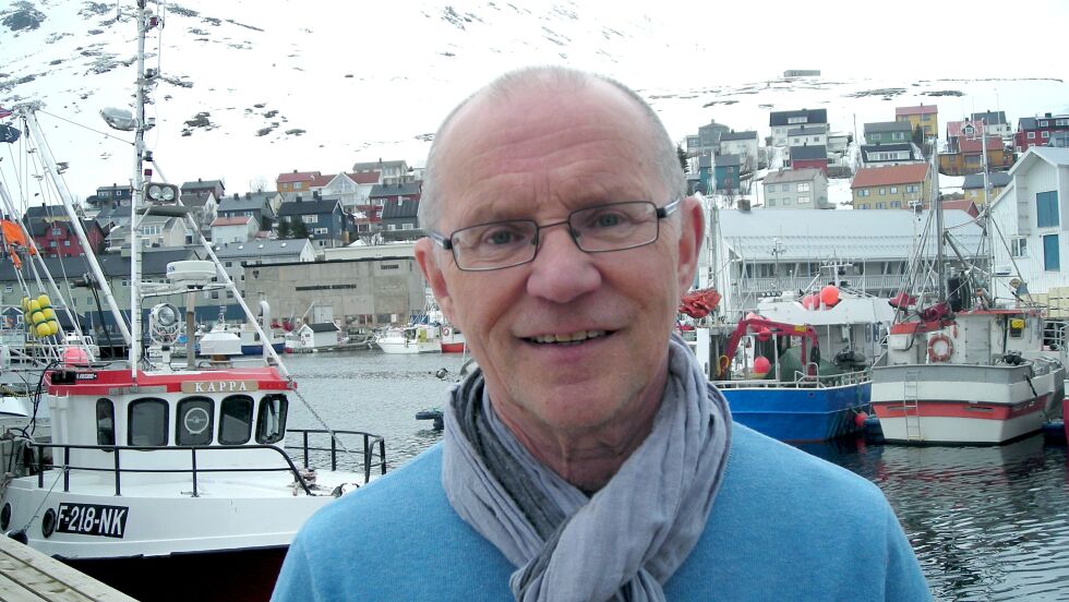 Per Anders Bær har fra sitt kontor i Honningsvåg arbeidet i seks år for å bedre kyst- og fjordfiskernes kår, på vegne av Sametinget.
 Foto: Geir Johansen