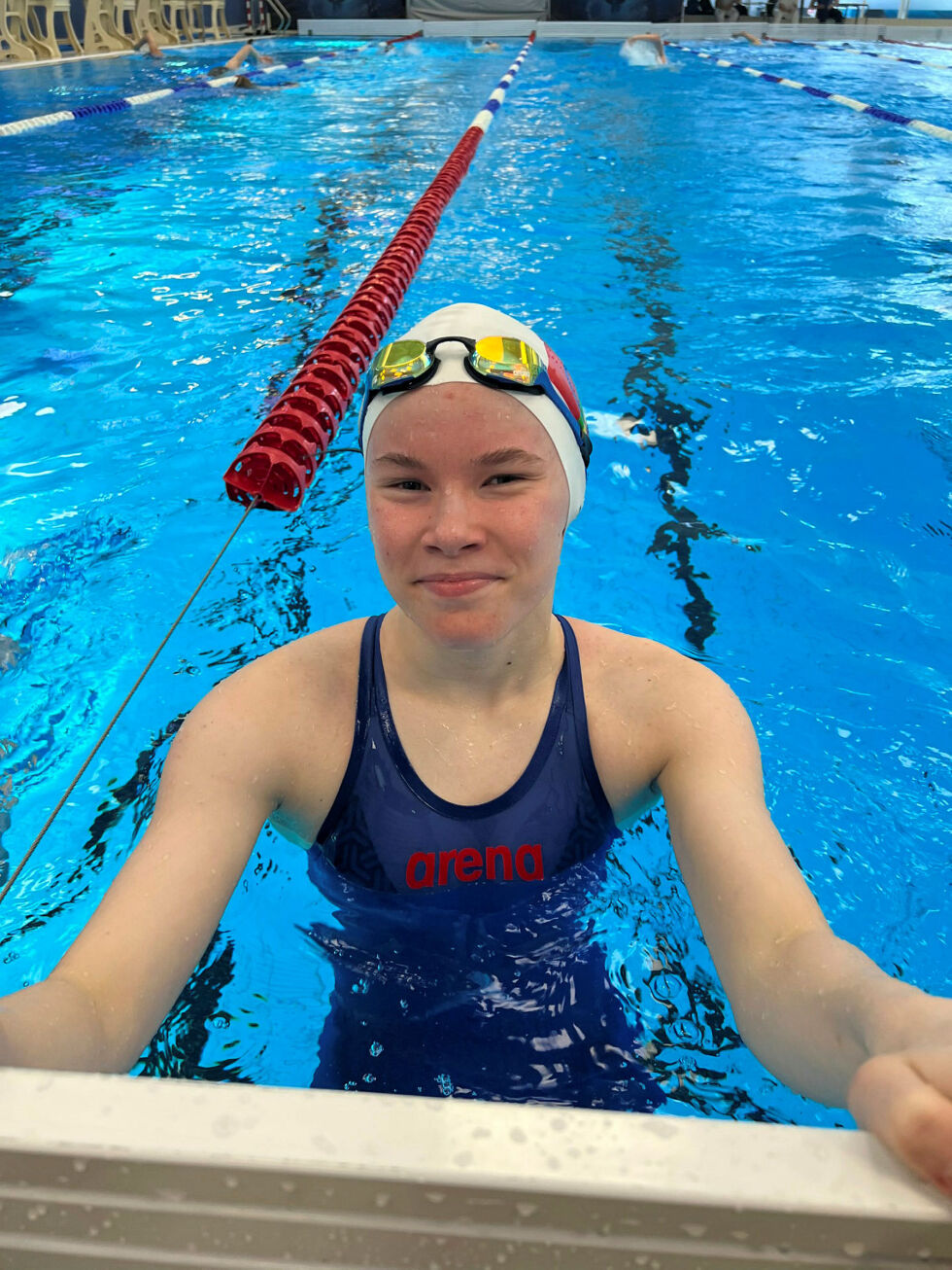 Sandra Maria Balto vant fire medaljer under ungdomsmesterskapet i Bergen.
 Foto: Elle Norvang