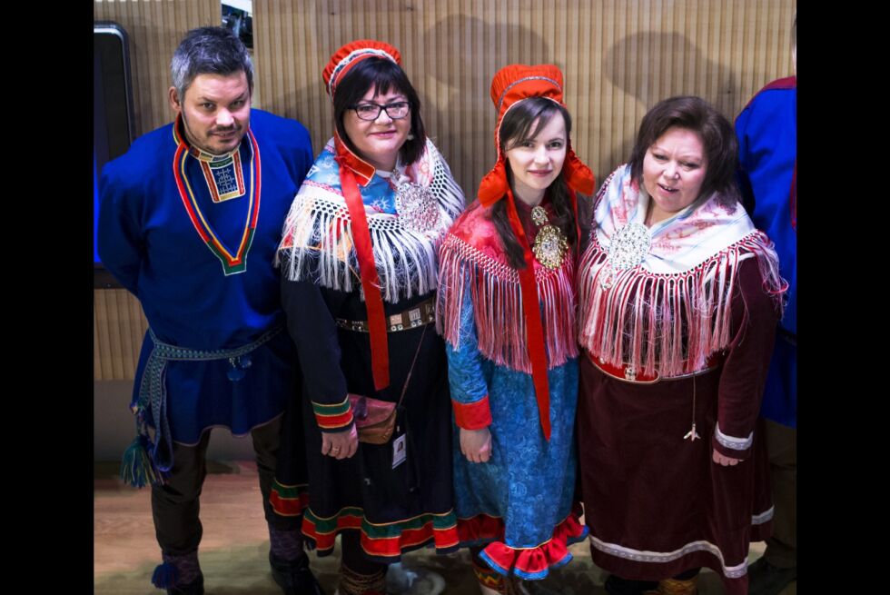 Sametingsrådet: Lars Filip Paulsen, (H), Mariann Wollmann Magga (Ap), Inger Eline Eriksen (Árja), Vibeke Larsen (uavhengig). Plassen etter Ronny Wilhelmsen (Ap) står ledig.
 Foto: Frøydis Falch Urbye