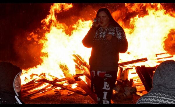 Flammende russefeiring