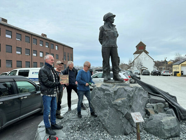 Fagforeningsmonument med moderne vri