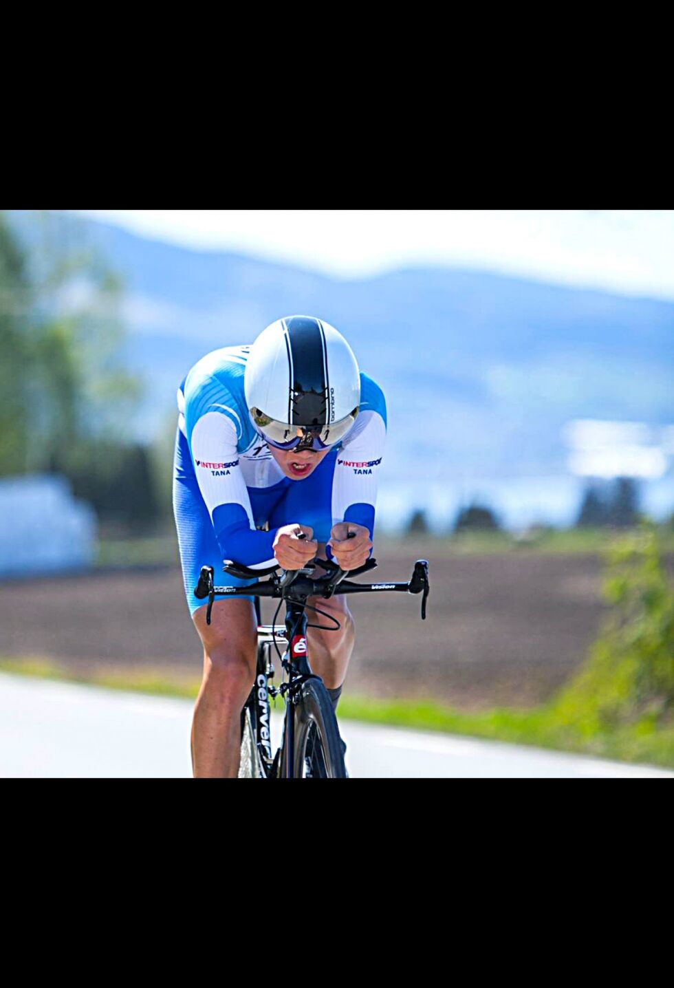 Anders Boine Verstad har fått en meget god start på årets sesong. Karasjok-gutten imponerte stort i et temporitt i Hamar-området i pinsa.
 Foto: Svein Halvor Moe