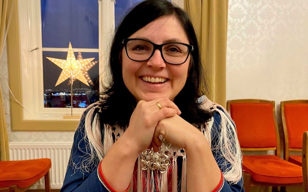 Risten Turi Aleksandersen er avdelingsdirektør/generalsekretær ved Samisk kirkeråd.
 Foto: Elin Wersland