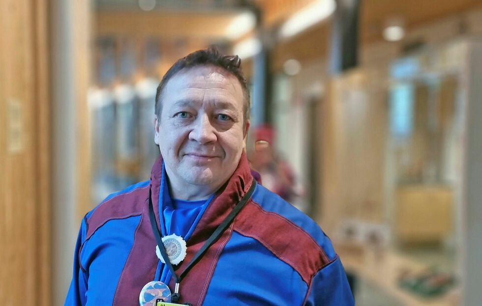 Tor Gunnar Nystad er leder i Oslo sameforening og sametingsrepresentant for NSR.
 Foto: Steinar Solaas