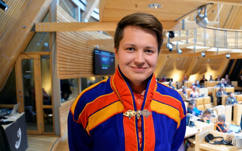Brynjar Andersen Saus fra Bargiidbellodat i Gáisi.
 Foto: Steinar Solaas