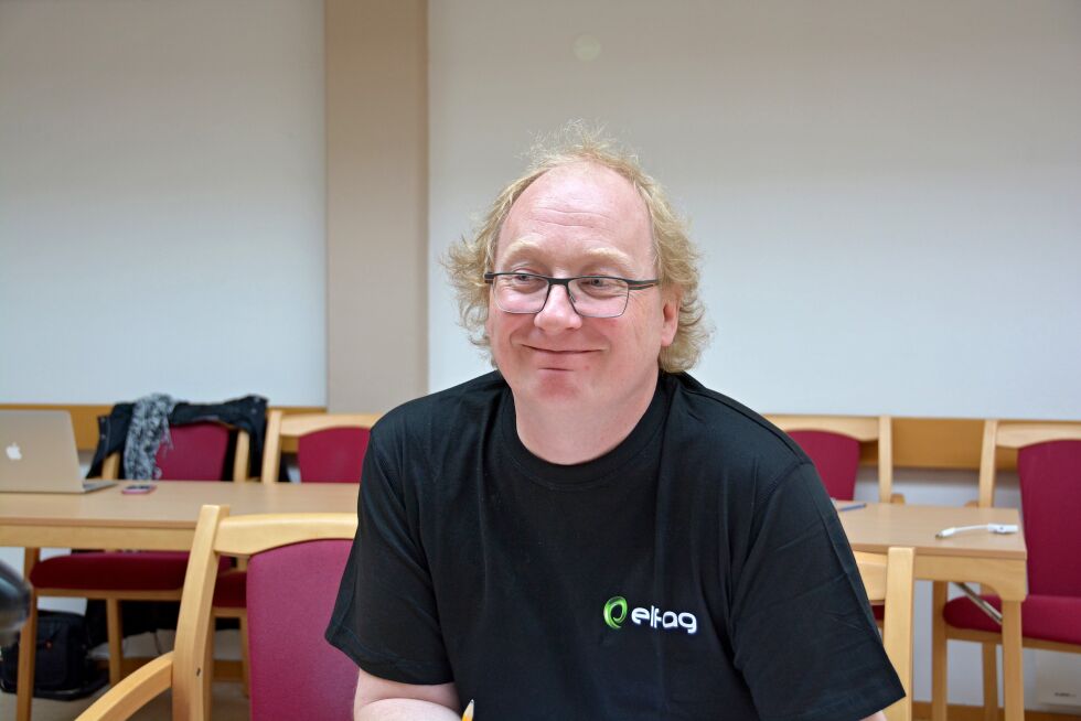 – Vi støtter kutt ved ungdomsskolen, men kommer med en moderert versjon av rådmannens kuttforslag, sier Helge Ragnvald Olaussen i TLP.
 Foto: Kristin Marie Ericsson (arkiv)