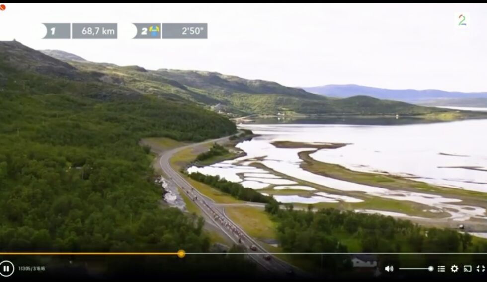 Foto: Screenshot fra TV2s sending