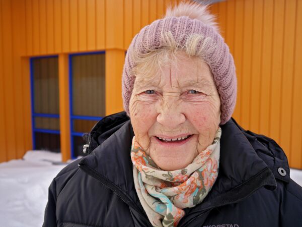 Livia (83) arbeider som støttekontakt