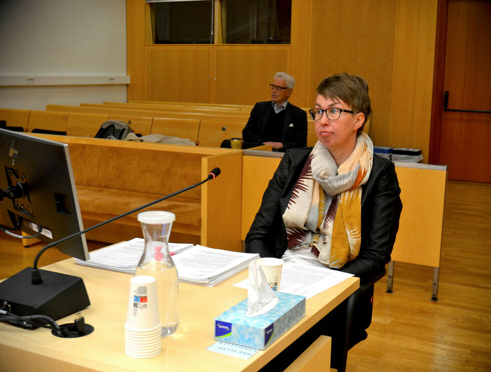 Eline Hakala var første vitne på rettssakens tredje dag.
 Foto: Sunniva Katrine Bornøy
