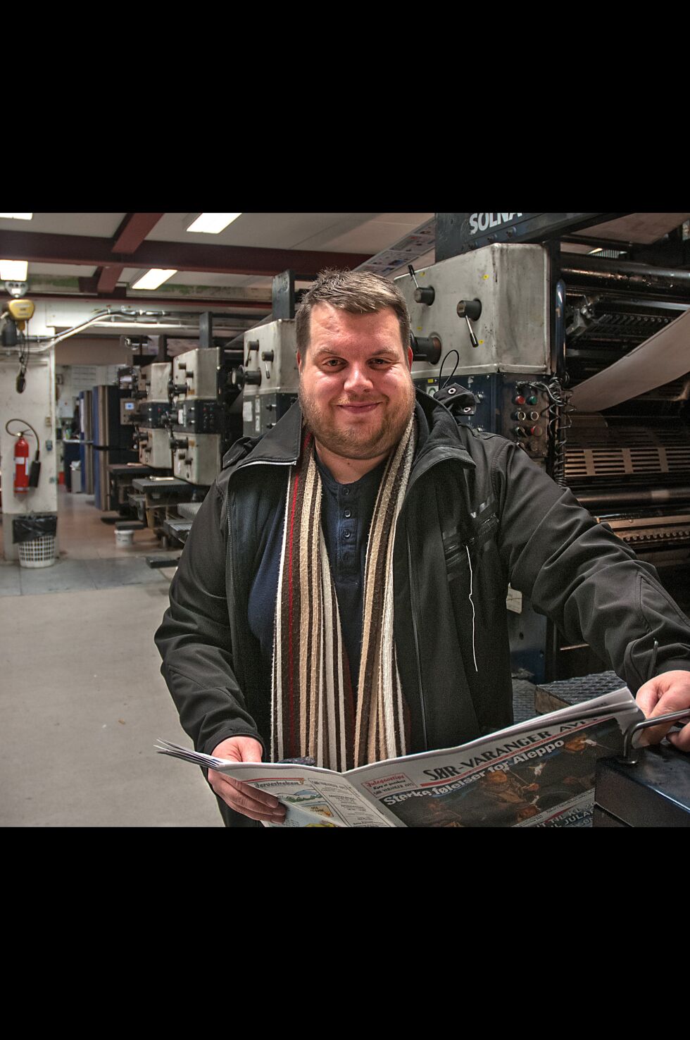 Ole Tommy Pedersen, som nå jobber som journalist i Finnmarken, er ansatt som ny redaktør i Sør-Varanger Avis.
 Foto: Sør-Varanger Avis