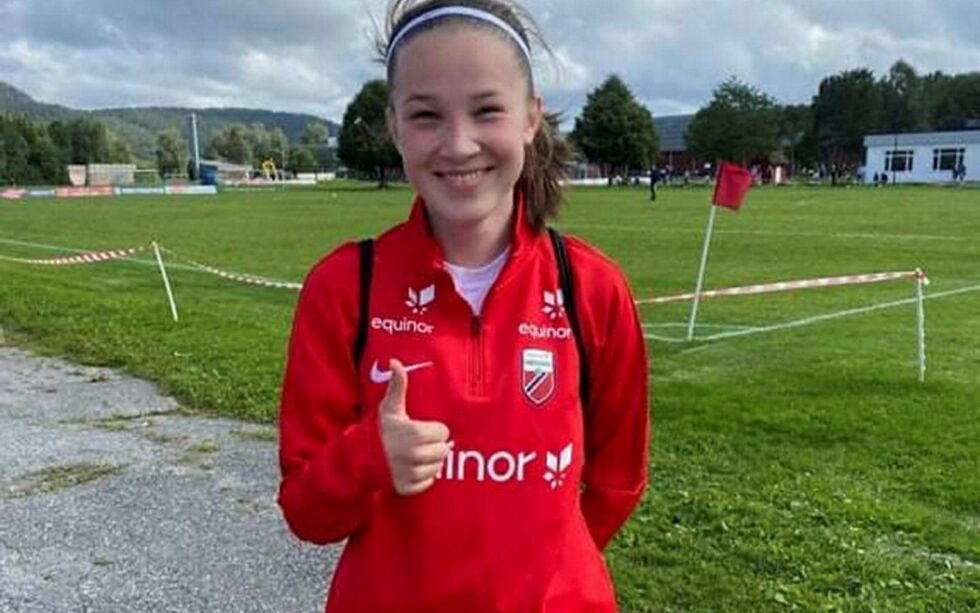 Nora Stærk fra Bjørnevatn er blant spillerne som er tatt ut til Team Finnmark. Hun var tidligere i år med på det norske J15-landslaget.
Foto: Bjørnevatn IL