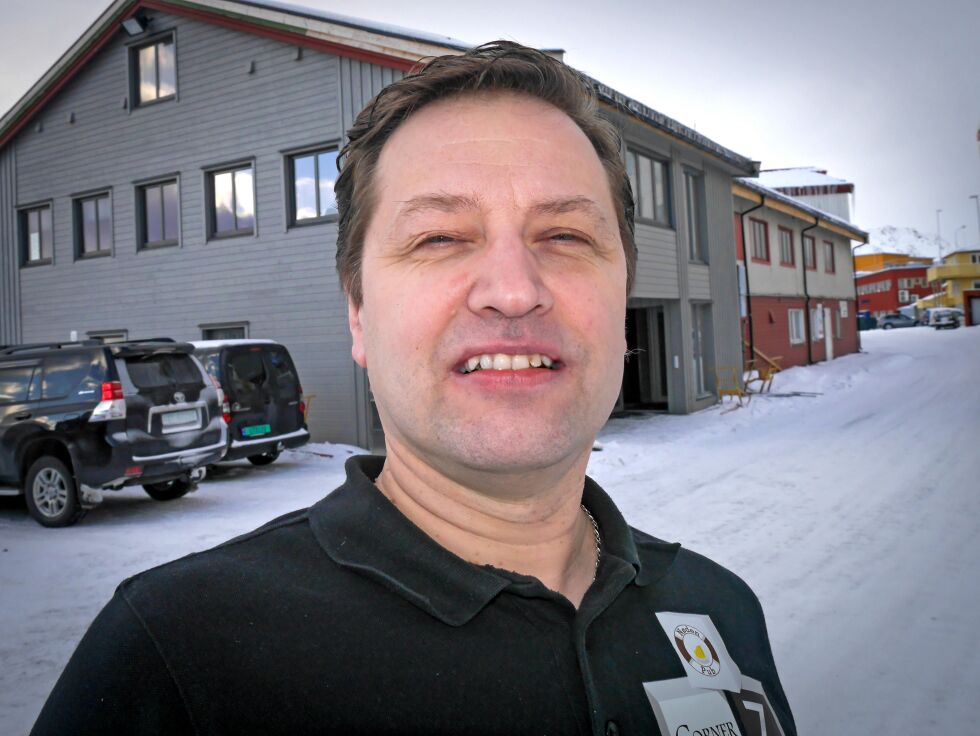 Daglig leder for Uteliv i Nordkapp AS, Odd-Arne Nilsen, mener at de nåværende eierne og driverne av Nordkapphallen bør få fortsette driften som de har gjort til nå.
 Foto: Geir Johansen