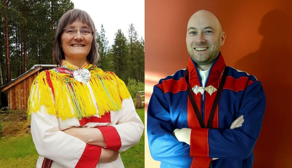 Torill Bakken Kåven (Nkf) og Tom Sottinen (Ap).
 Foto: Privat/Steinar Solaas