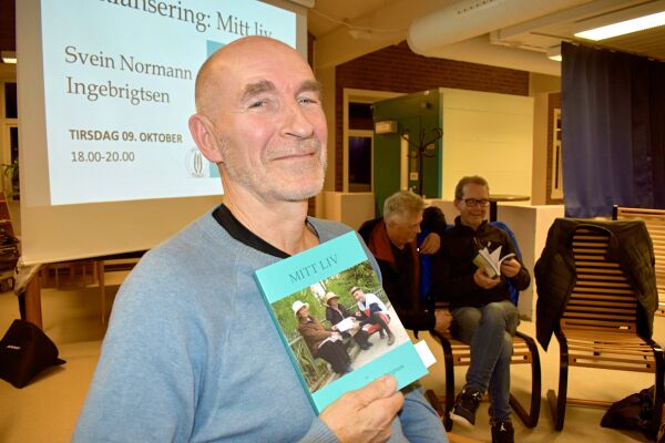 Fikk slag, trente seg opp og skrev bok