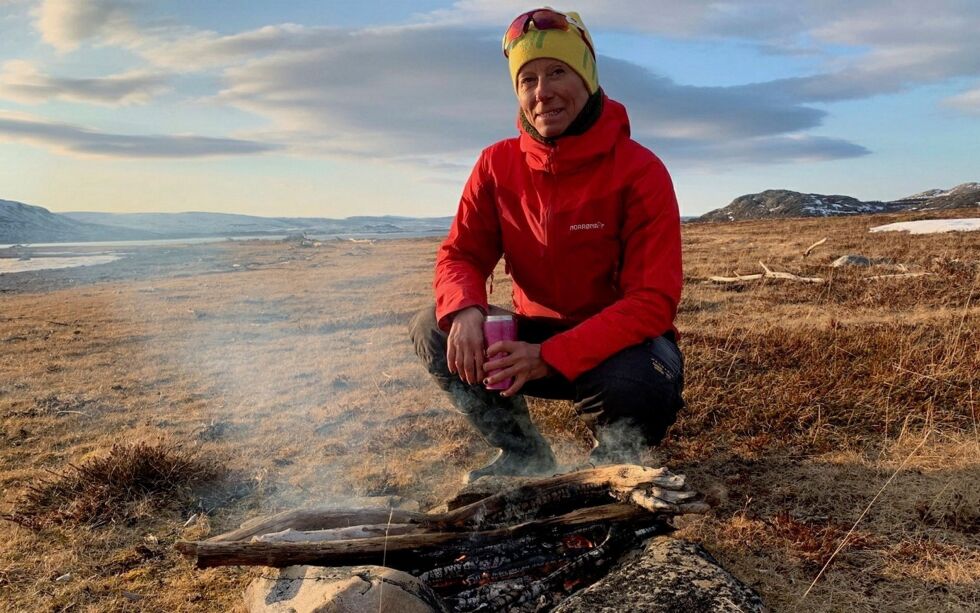 Marit Holm Pettersen i Naturvernforbundet er svært kritisk til måten Finnmark Dagblad har presentert saker knyttet til bygging av 420 kV-linja i Finnmark.
FOTO: PRIVAT