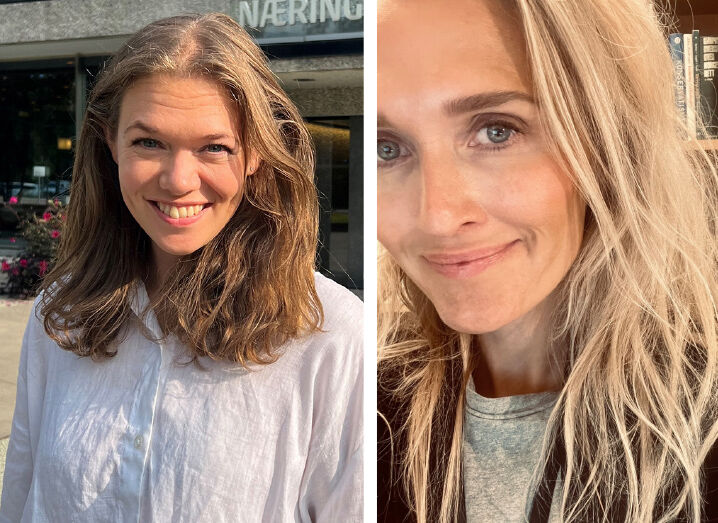 Martine Werring-Westlym og Kristin Langeland i Sjømat Norge