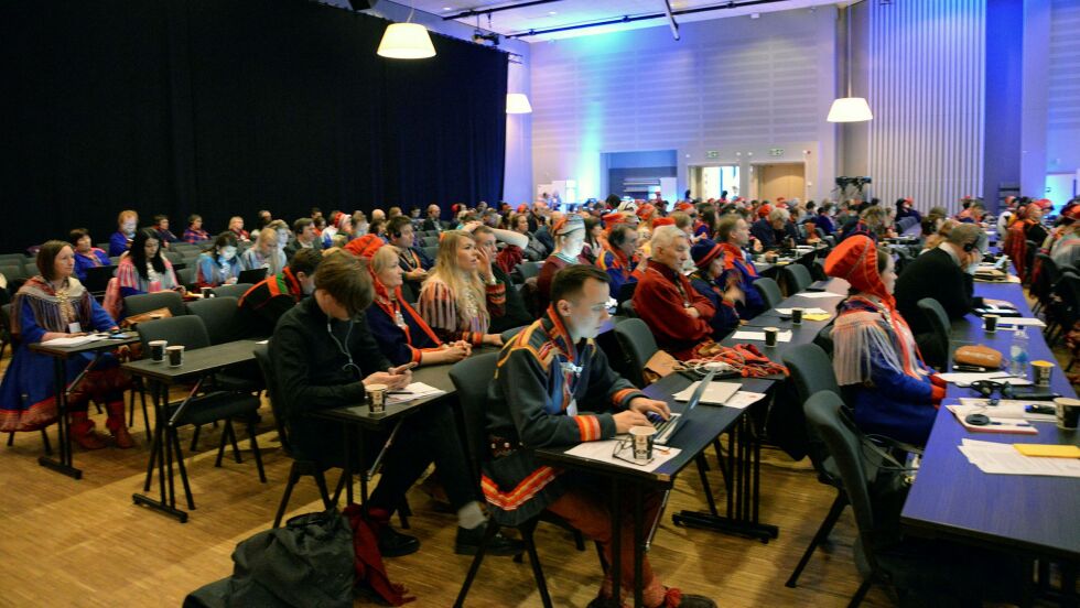 Bilde fra en tidligere samekonferanse i Troms fylke.
 Foto: Steinar Solaas