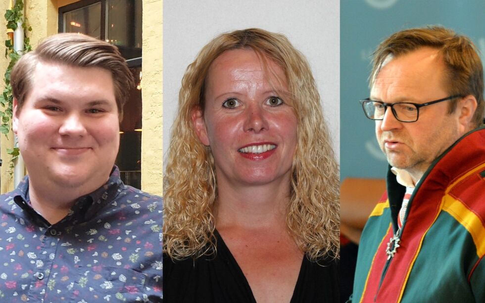 Eivind Yrjan Stamnes, Bente Rajala Granerud og Jørn Are Gaski topper for Ap i Sør-Norge, hvis nominasjonskomiteen får det som den vil.
 Foto: Nannestad Ap; Steinar Solaas