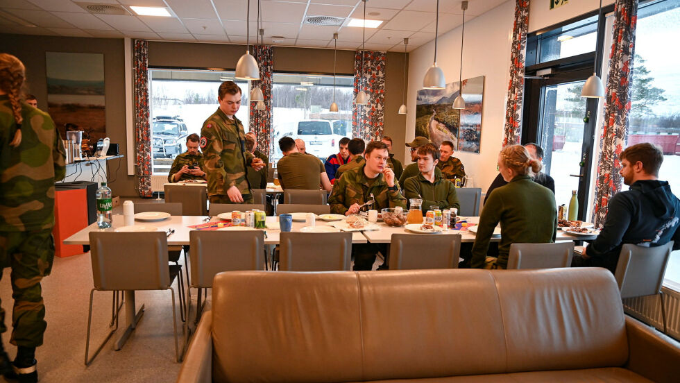 Liten tvil om at maten smakte.
 Foto: Irmelin Klemetzen