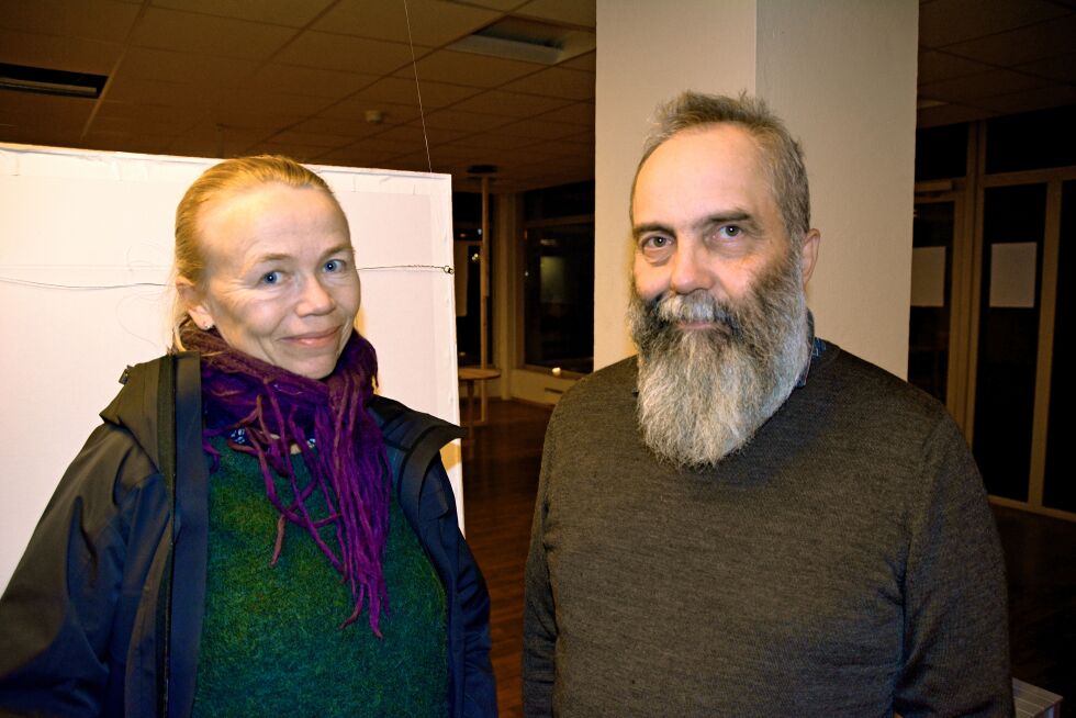 Geir og Søssas kunstutstilling heter Samarbeid 1993-2018. Den viser oss deres kunstnerskap, der de har tatt utganspunkt i tre kunstprosjekter, som de har hatt sammen i løpet av de siste tre tiårene.
 Foto: Elin Margrethe Wersland