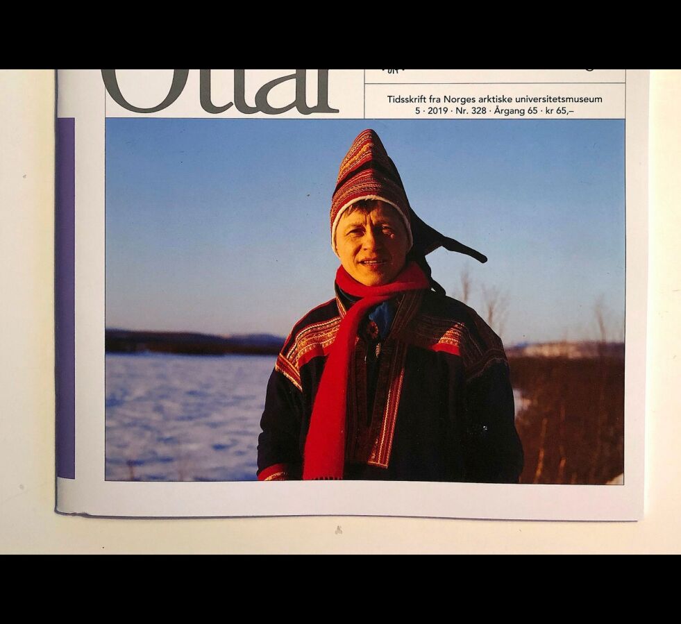 Tidsskriftet Ottar, fra Norges arktiske univsersitetsmuseum tok i fjor for seg Nils-Aslak Valkeapää. (Faksimile: Ottar)
