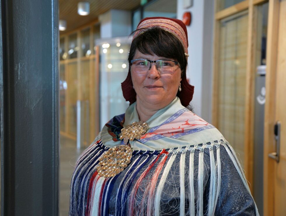 Berit Marie P. E. Eira (Ávjovárri flyttsameliste) har vært sametingsrepresentant i fire år, og til høsten går hun for gjenvalg.
 Foto: Steinar Solaas